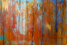 Load image into Gallery viewer, Autumn Walk in the Rain 24 x 36 inches
