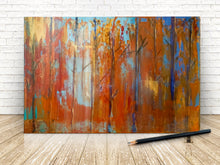 Load image into Gallery viewer, Autumn Walk in the Rain 24 x 36 inches
