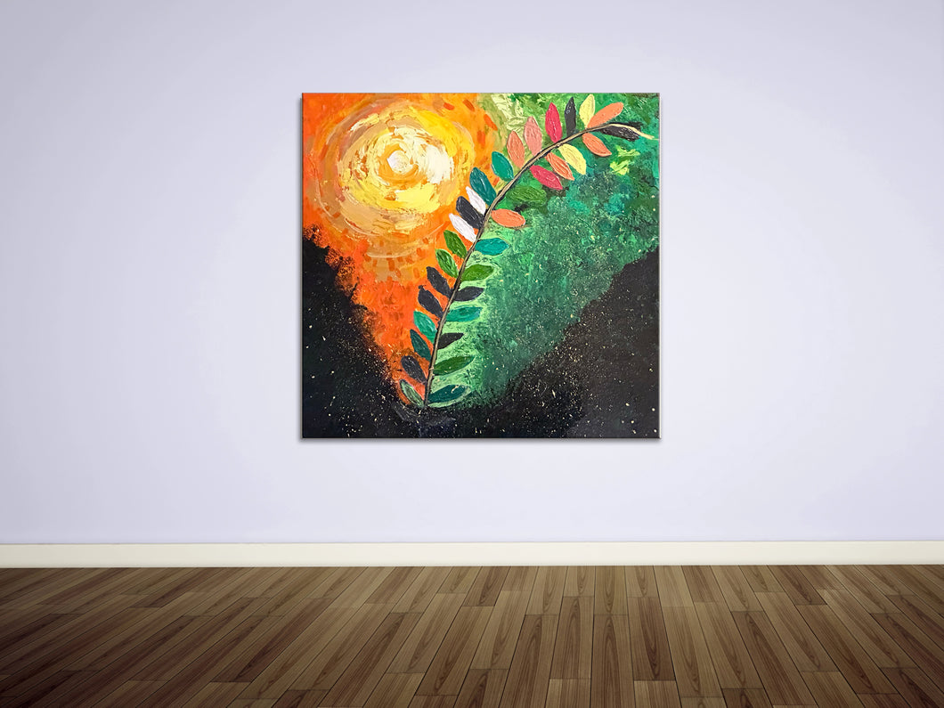 Sukkot. 24 x 24 inches