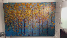 Load and play video in Gallery viewer, Autumn Hour 24 x 36 painting
